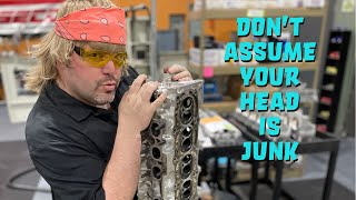 DON'T ASSUME YOUR HEAD IS JUNK!