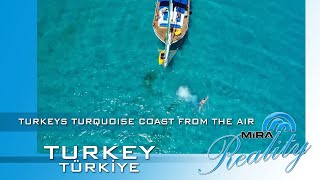 Turkeys Turquoise Coast from the Air