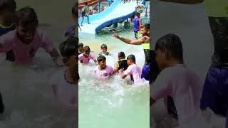 Dancing through the waves and living our best lives at Nilansh Water Park!🌊✨