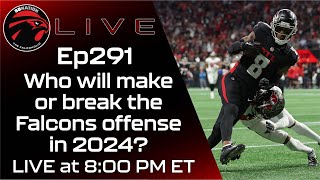 Who will make or break the Falcons offense in 2024? ft. Aaron Freeman: The Falcoholic Live, Ep291