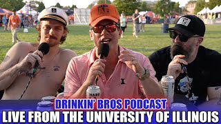 LIVE From The University Of Illinois - Drinkin' Bros Podcast Episode 1400