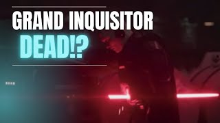 Is the Grand Inquisitor really dead in the Kenobi series?