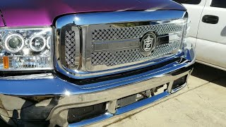 Custom Truck Build Ford F350 Super Duty 7.3 Dually Car show Ready Painted in the Garage by Me Part 1