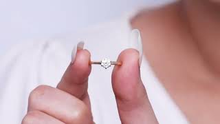 Solitaire Diamond Engagement Rings - Abelini.com