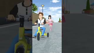 Mom and Dad became ghosts#sakuraschoolsimulator #shortvideo#sakura #papa