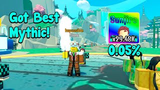 Got Best Mythic Sunjiro In Anime Weapon Simulator Roblox!