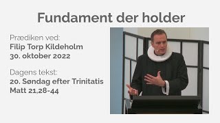 Fundament der holder v/Filip Torp Kildeholm