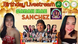 BIRTHDAY LIVE STREAM OF MOMMY SP SARAH 🎊🎂🎊