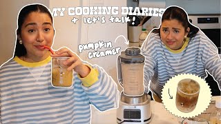 LET'S TALK + make pumpkin coffee creamer! ☕️💫🎃 new series, fall prep & updates!