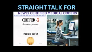 Straight Talk For Newly Certified Medical Coders  Real World Straight Up Experienced Advice See Link