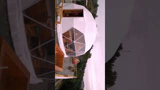 Glamping Dome / Geodesic Dome  India's No1 Roof Top Glamping Dome #glampingbusiness #glamp #dome