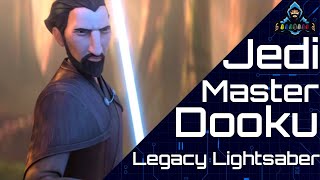 JEDI MASTER DOOKU:  Galaxy's Edge Legacy Lightsaber Review