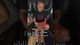 I think they really liked it 🥰 #presents #reaction #siblings #gifts #surprise #like #fyp #blowup