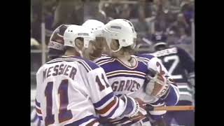 Rangers Whalers Highlights 3/16/1994