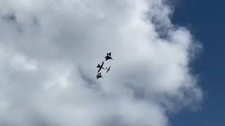 Heritage Flight Fly Over at the Ft. Lauderdale Airshow 2020