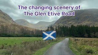 Part two of our drive in Scotland on the Glen Etive Road, and wow the scenery is stunning 🤩