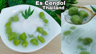 CUACA PANAS GINI,KITA SEGERIN DENGAN CENDOL THAILAND‼️RASANYA ENAK BANGET