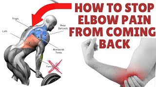 Outer Elbow (Tennis Elbow) Pain Relief And How To Prevent It From Coming Back