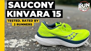 Saucony Kinvara 15 Review: Iconic non-plated daily trainer built for fast days tested by 2 runners