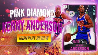 *NEW* PINK DIAMOND KENNY ANDERSON GAMEPLAY! BUDGET BEAST! TRIPLE THREAT ASSASSIN! NBA 2k20 MyTEAM