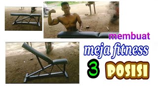 simple & murah, meja fitnes hanya dari besi rongsok.|| how to make 3way fitness table.|| #welding