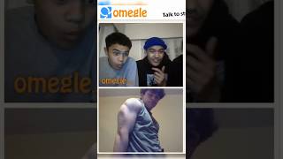 Flexing on Omegle 💪│ Funny Reactions #omegle #alexeubank #gym #trentwins #aesthetics