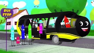 колеса в автобусе | песенки для детей | Wheels On The Bus | Baby Toons Network Russia