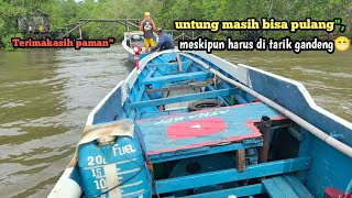 Trouble pada kapal saat mancing