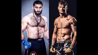 Реклама Prizm на турнире Bellator