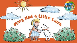 Mary Had a Little Lamb | Kids Rhymes & Kids Songs