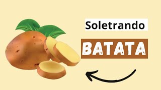 Batata! Soletrando e contando as sílabas e letras.