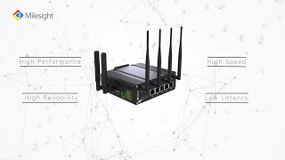 Milesight UR75 5G Endüstriyel GSM Router - Ürün Tanıtımı