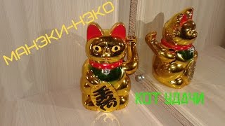 Манэки Нэко - кот удачи / Maneki Neko - good luck cat .