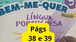 Bem-me-quer Mais - Língua Portuguesa  - 5° ano - págs 38 e 39 - A fábula dos dois potes