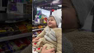 Funny baby tastes ice cream#shorts #viral #youtubeshorts