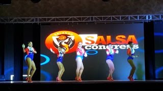 Ladies Touch Bachata "Asesina" at 2016 Orlando Salsa Congress