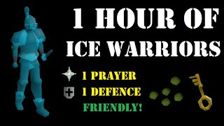 1 Hour of Ice Warriors as a Pure (Wilderness Slayer) [85 Ranged] - OSRS