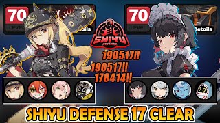 Shiyu Defense 1.1 17 S-Rank Clear | M0 Lucy DPS & Ellen Hypercarry | Zenless Zone Zero