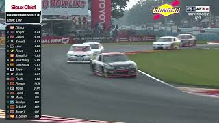 AMAZING LAST LAP PASS - NASCAR ARCA WGI