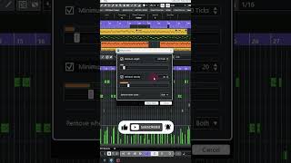 Delete notes below certain velocity | Cubase pro tutorials