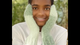 Easy Crochet Mittens Tutorial by Jonah's Hands