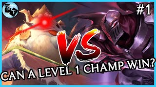 Can a weak Poro King (Lv 1, Star Power 2) win against Zed? | Path of Champions Poro King Gameplay