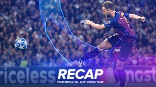 FC Barcelona - UCL 2018/19 Group Stage | All Goals | RECAP