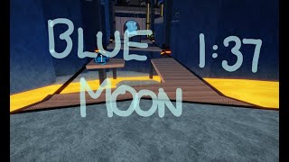 Blue moon solo speedrun in 1:37:815 (glitchless)