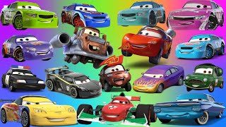 Looking For Disney Pixar Cars 3 Lightning Mcqueen, Doc Hudson, Strip Weathers, Bobby Swift, Fillmore