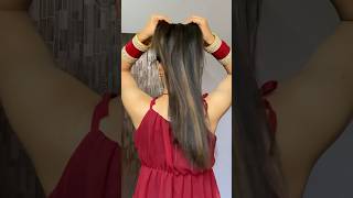 High up ponytail hairstyle ❤️ #hairstyle #hair ##ponytail #shorts