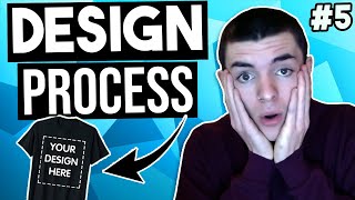 RATE MY DESIGNS!! HOT NICHES!! - My Print On Demand Design Process #5