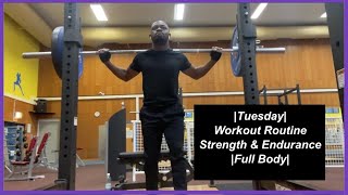 My Tuesday Workout Routine| Full Body