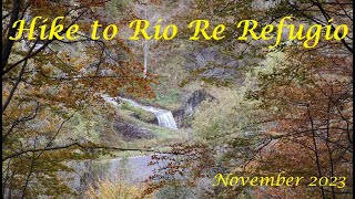 Ep59 hike Rio Re Refugio Apennine mountains Italy