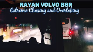 Volvo B8R Extreme Chasing and Overtaking on Hilly Road | Silchar to Guwahati